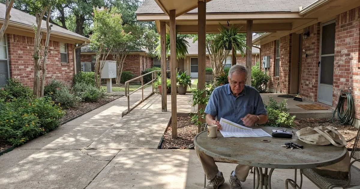 What affordable senior apartments cost in Texas