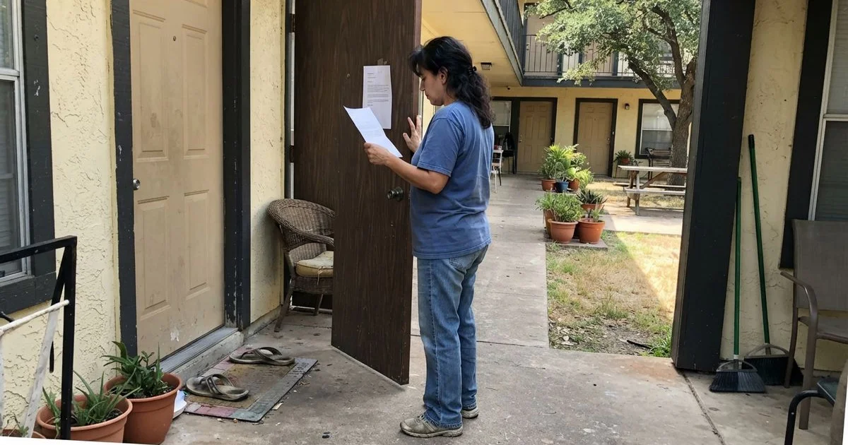 Facing eviction from subsidized or voucher housing in Texas