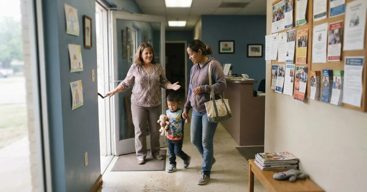 Housing help for families fleeing domestic violence in Texas