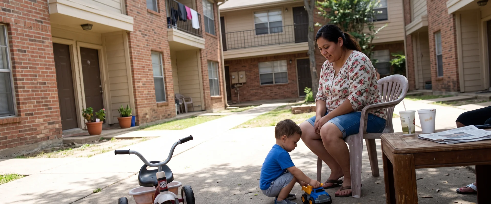 low income housing program in Dallas, Texas