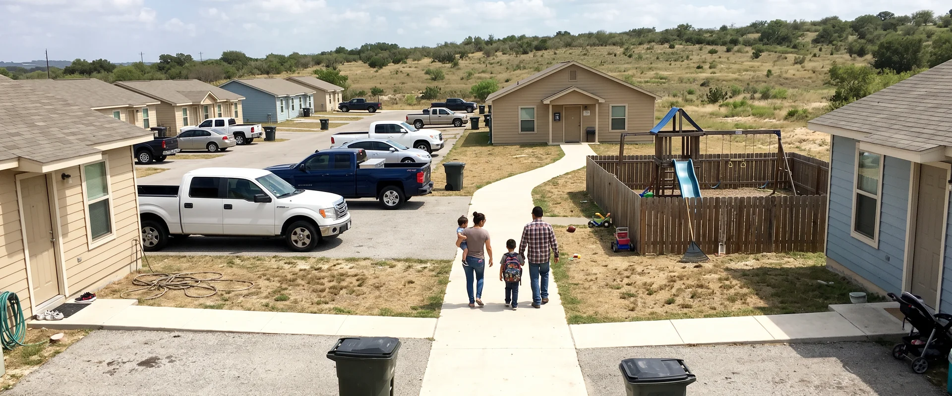 low income housing program in Del Valle, Texas
