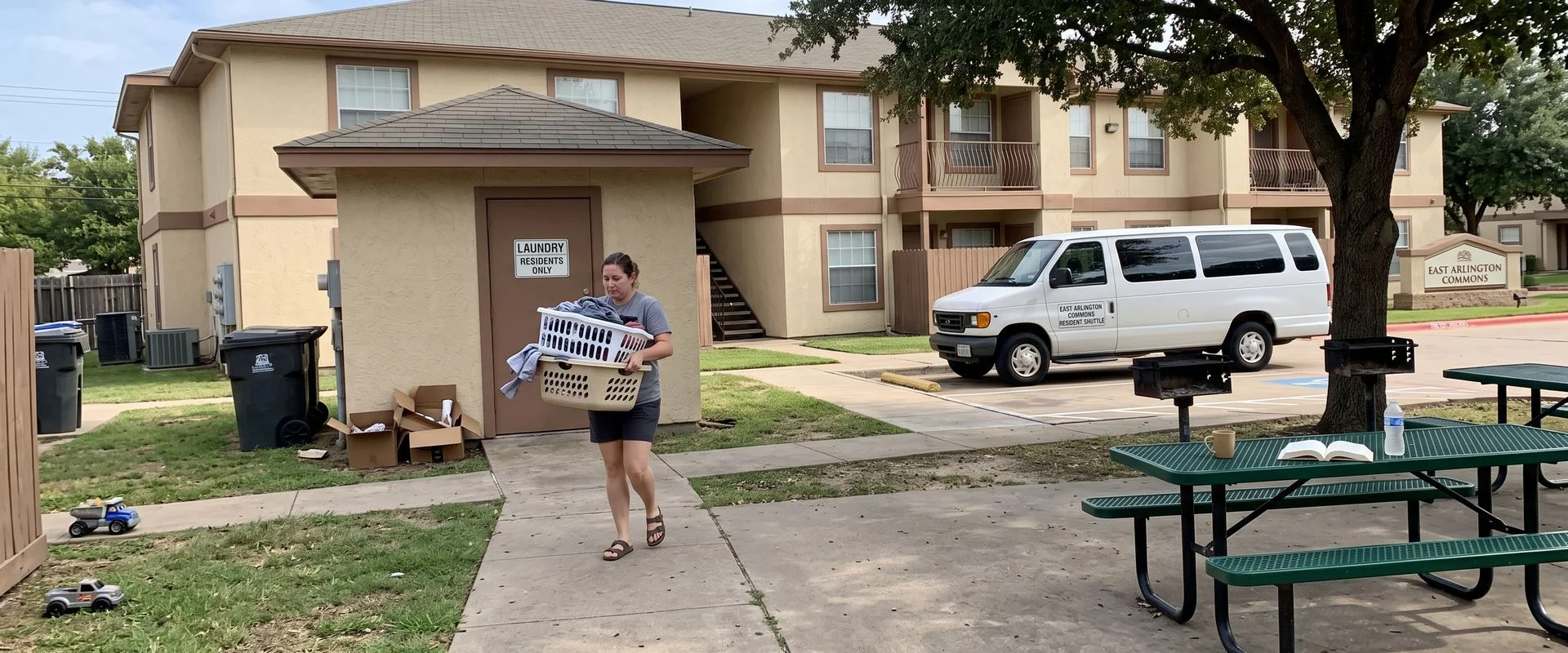 low income housing program in East Arlington, Texas