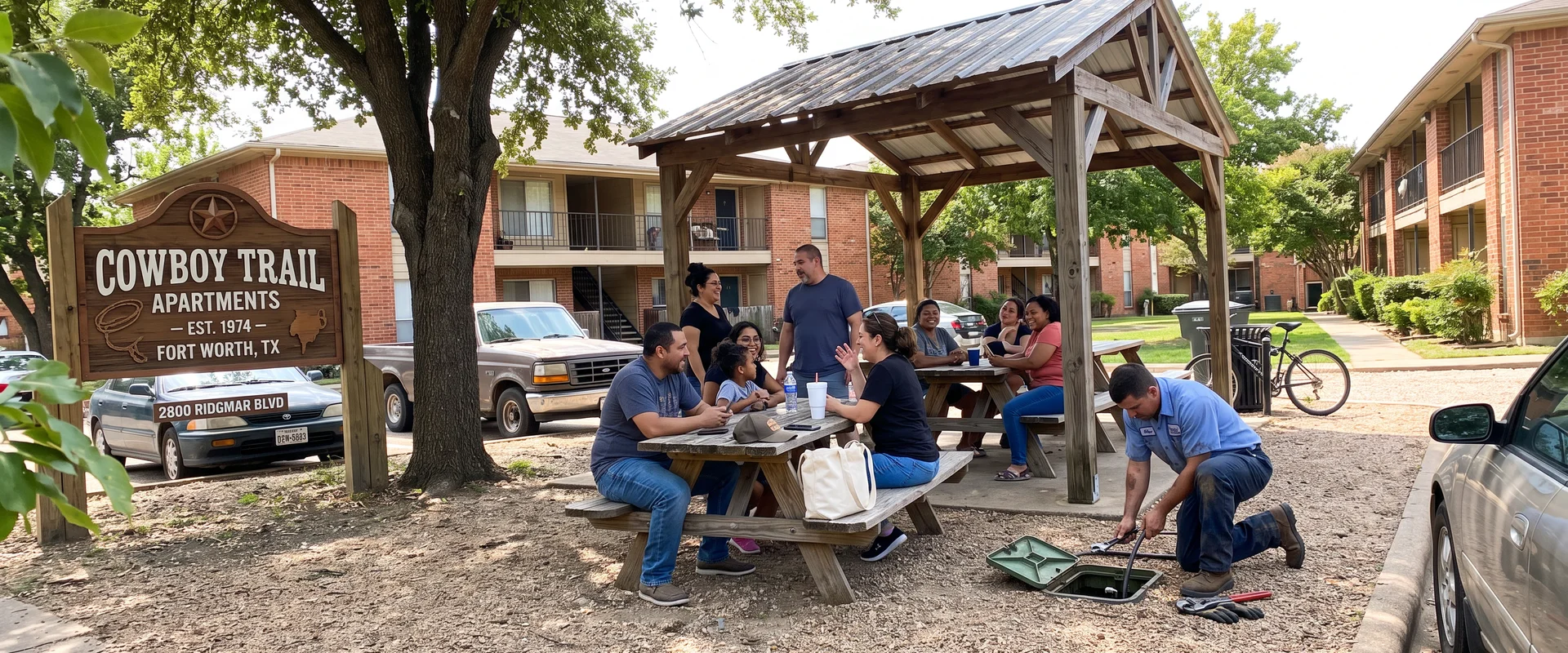 low income housing program in Fort Worth, Texas