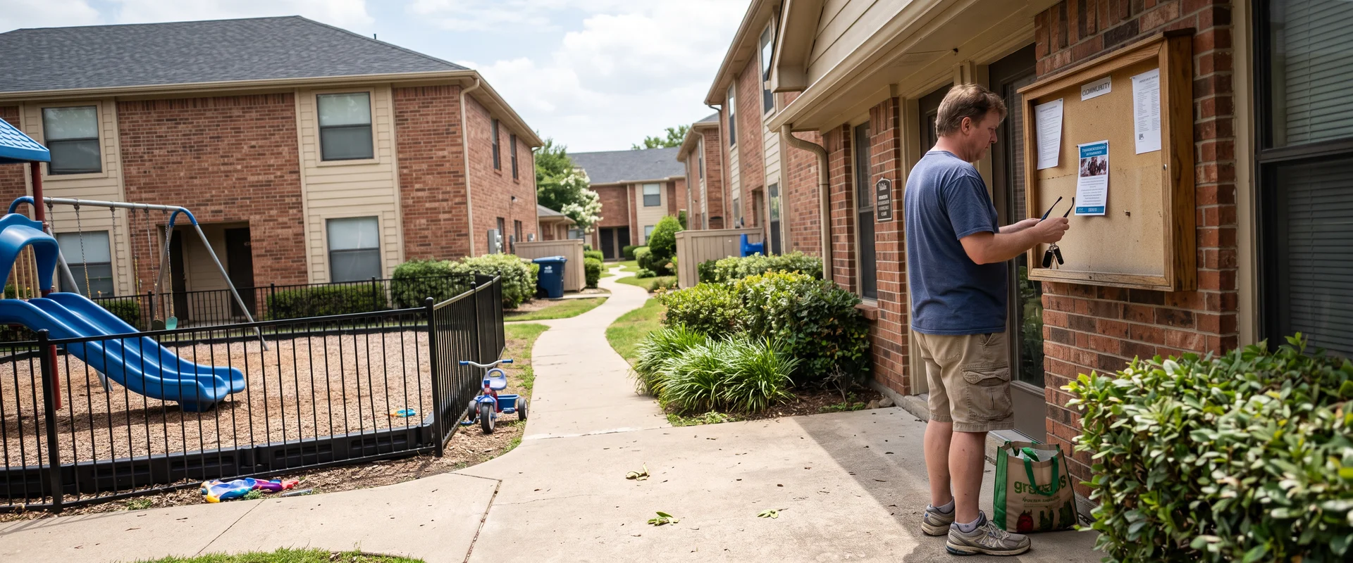 low income housing program in Northwest Dallas, Texas